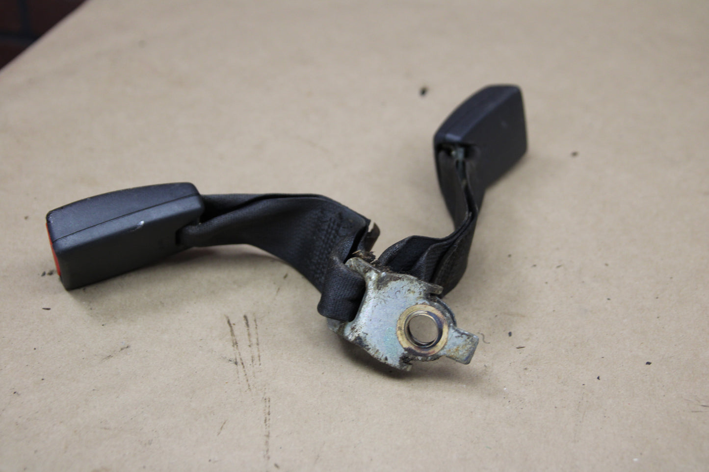 2005-2010 Challenger Charger 300 Rear Seat Belt Set OEM Dark Slate 1BY491DVAB