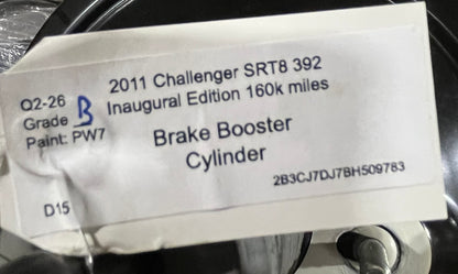 2011-2014 Dodge Challenger Brake Booster W/ Master Cylinder Assembly OEM