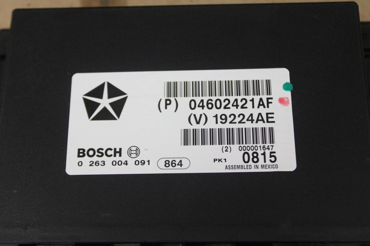 2006 Chrysler 300 SRT8 PCM ECU ECM BCM Ignition Park Assist Module Package OEM