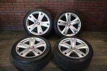 11-18 Bentley Continental GT GTC 5 Spoke Silver 20x9.5 Wheel Set Flying Spur