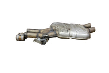 13-18 AUDI A8 S8 4.0L CENTER EXHAUST MUFFLER W/Clamps & Hanger OEM 4H0 253 411 F