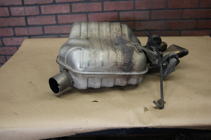 2013-2018 Audi A8 S8 4.0L Right Exhaust Muffler W/ Hanger OEM 4H0 253 612 Q 159k