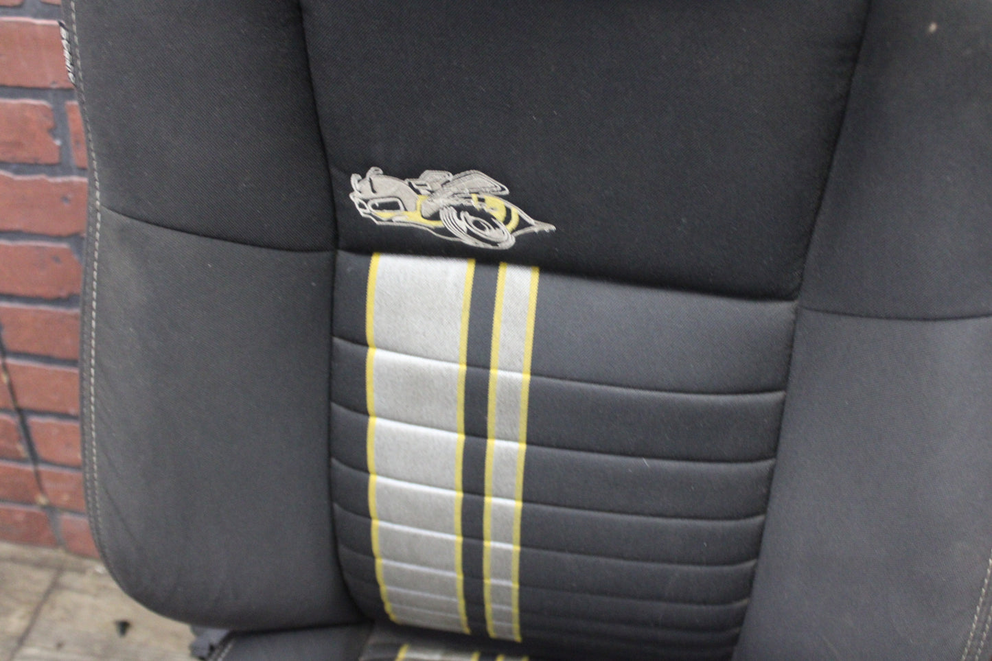 2011-2014 OEM Dodge Charger Super Bee Cloth Manual Passenger Seat