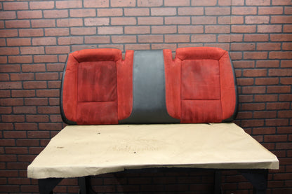 15-23 OEM SRT Challenger Scat Pack Red Alcantara Leather Seat Set Front Rear