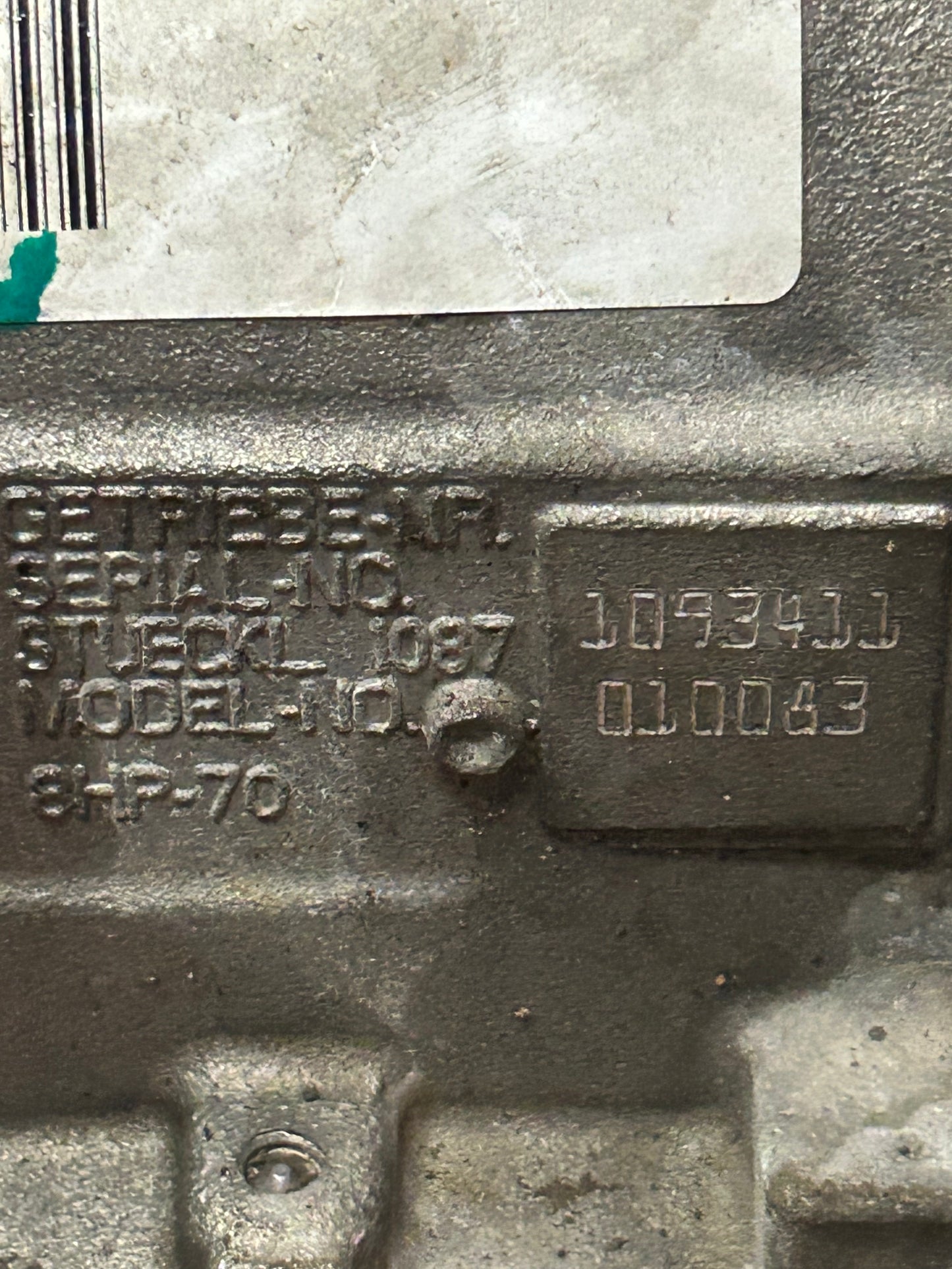 18-23 Challenger Charger RWD 6.4 Auto 8HP70 Transmission 68367523AA Damaged Core