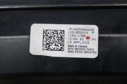 2015-2023 DODGE CHARGER SCAT CENTER TAIL LIGHT OEM TRUNK LED 68398666AB DAMAGED