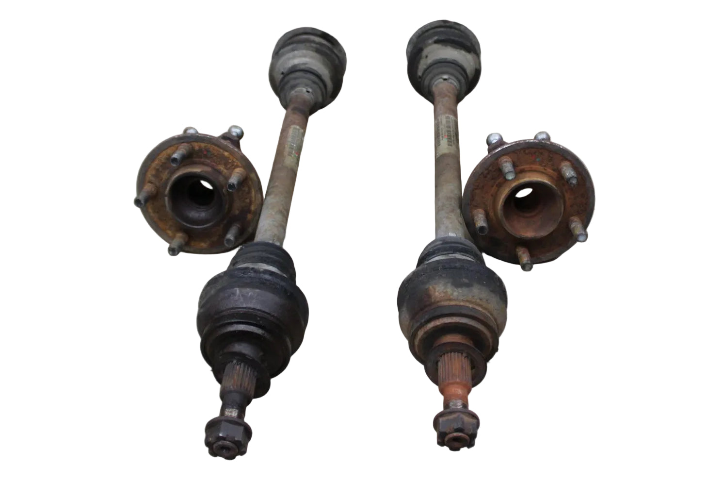 05-08 Charger Challenger 300 Rear Right Left Axle Half CV Shaft and Hub Set OEM