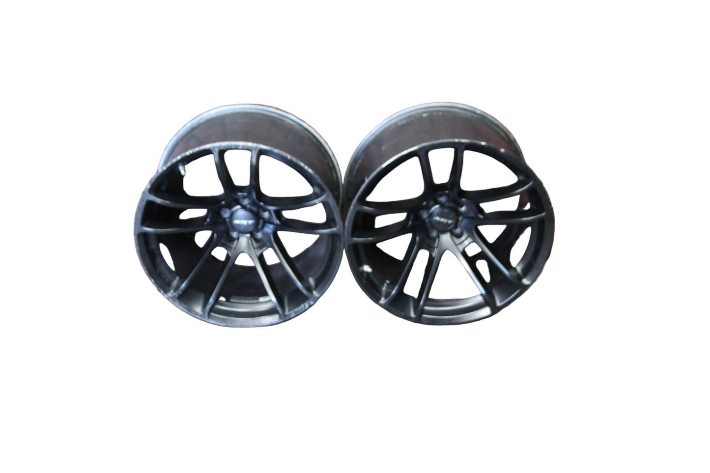 Set of 2 20X11 Replica Hellcat Widebody Matte Black 5x115 Scat Pack Rims Wheels