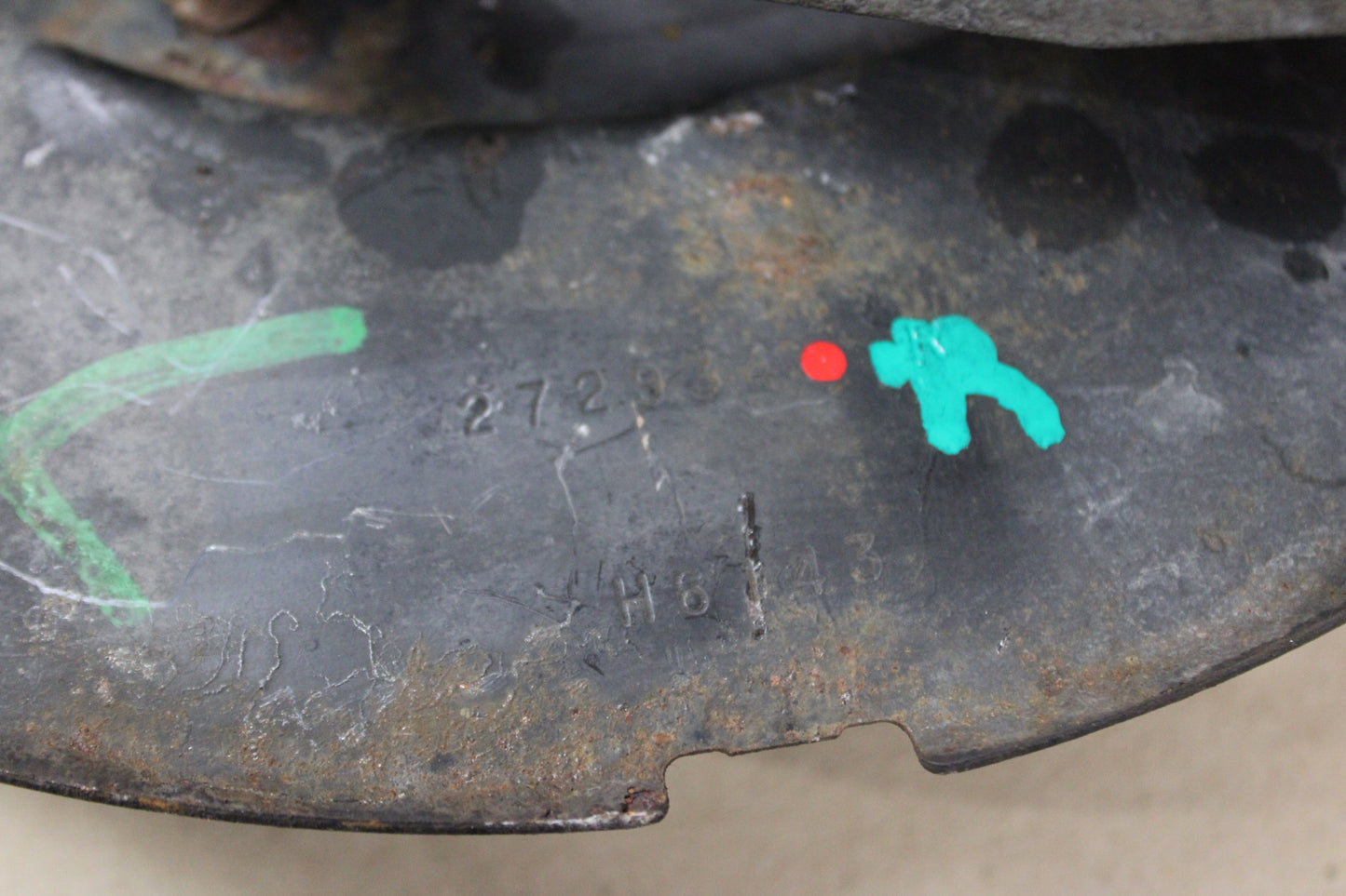 2005-2010 Charger Challenger 300 SRT8 Rear Passenger RH Knuckle Spindle Brembo