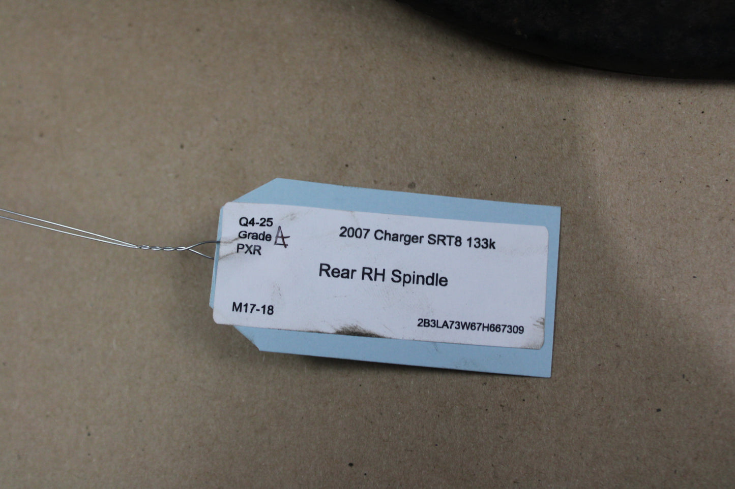 2005-2010 Charger Challenger 300 SRT8 Rear Passenger RH Knuckle Spindle Brembo