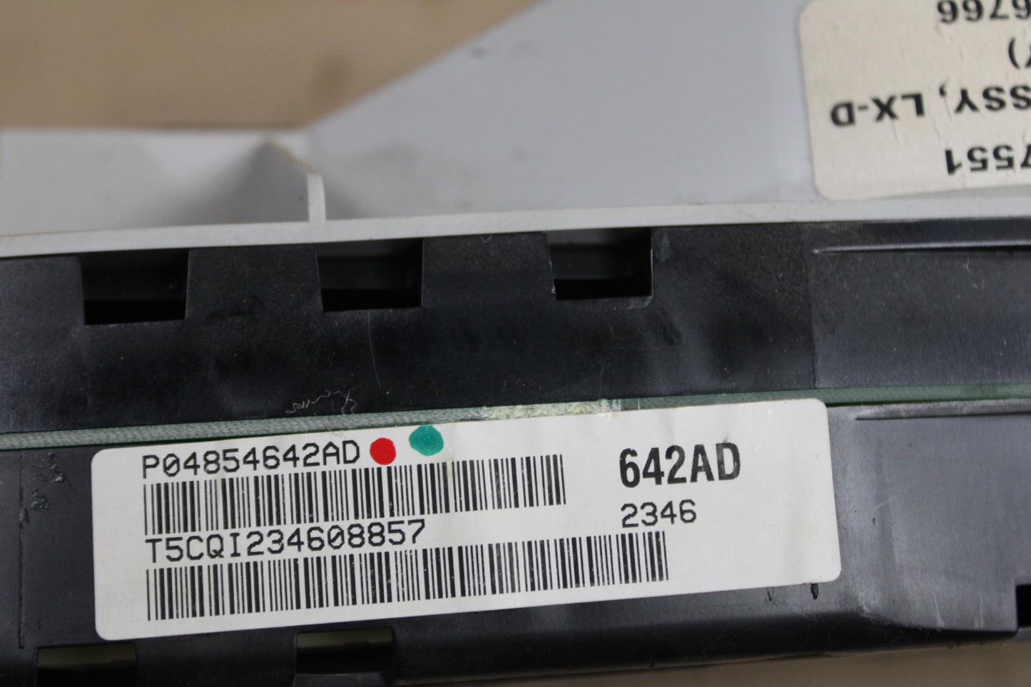 2007 Dodge Charger Magnum Instrument Panel Speedometer Cluster 180mph OEM