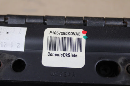 2005-2007 Dodge Magnum Center Console Light Black Vinyl Armrest Top Lid OEM