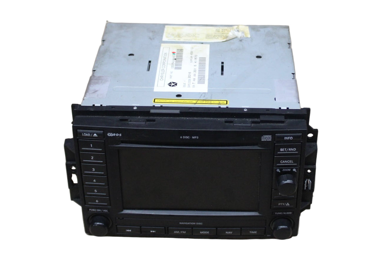 2005-2007 Chrysler 300 Dodge Charger Radio 6 Disc CD Player OEM Untested