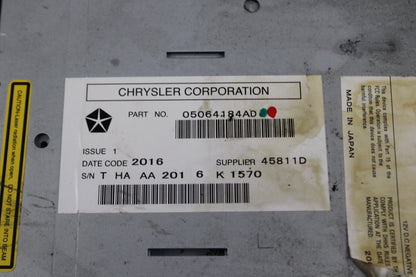2005-2007 Chrysler 300 Dodge Charger Radio 6 Disc CD Player OEM Untested