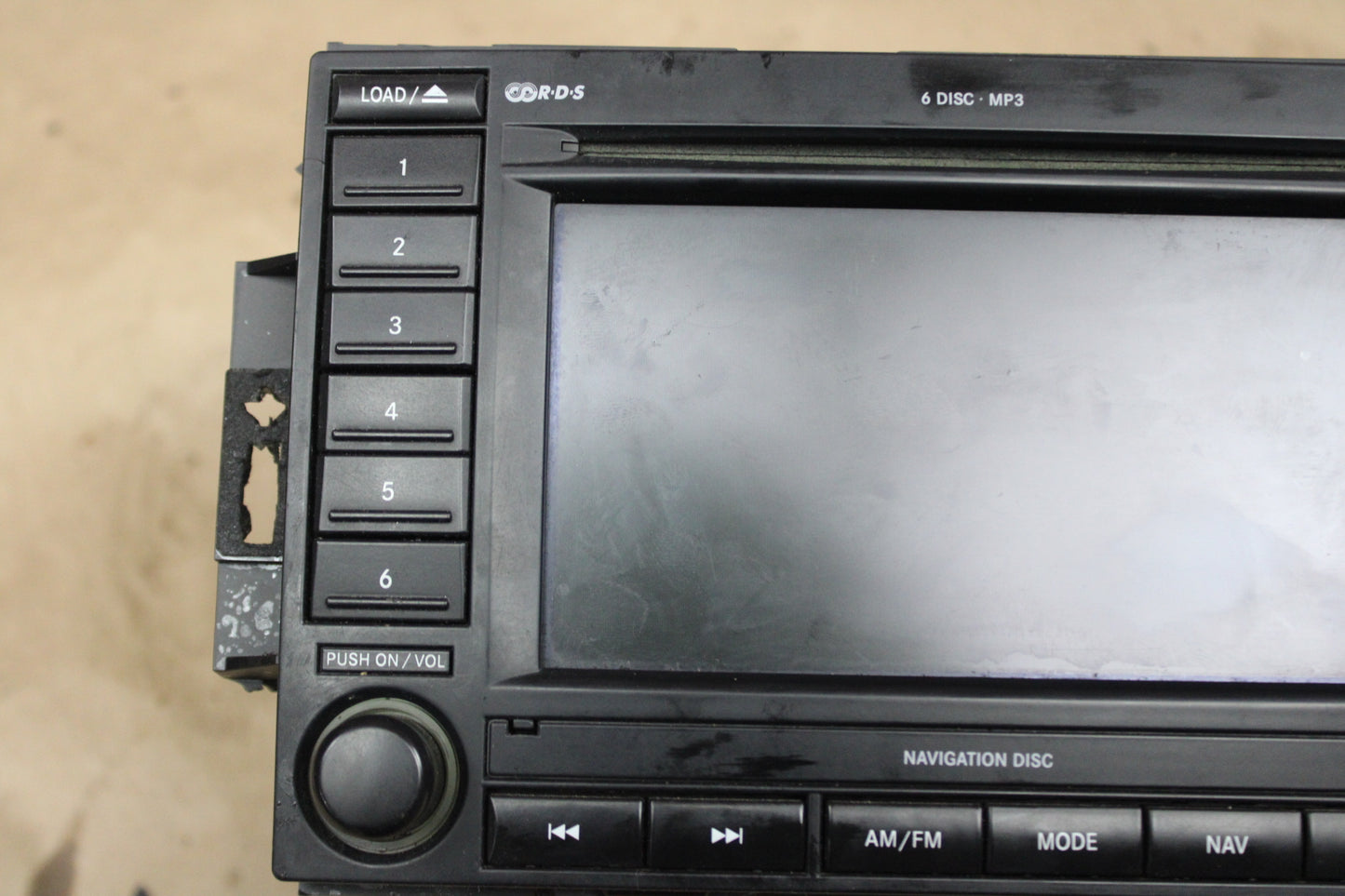 2005-2007 Chrysler 300 Dodge Charger Radio 6 Disc CD Player OEM Untested