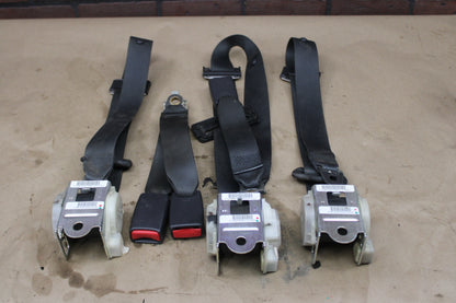 2005-2010 Challenger Charger 300 SRT8 Black Rear Left Right Seat Belt Set OEM