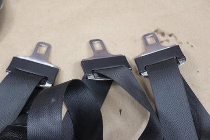 2005-2010 Challenger Charger 300 SRT8 Black Rear Left Right Seat Belt Set OEM