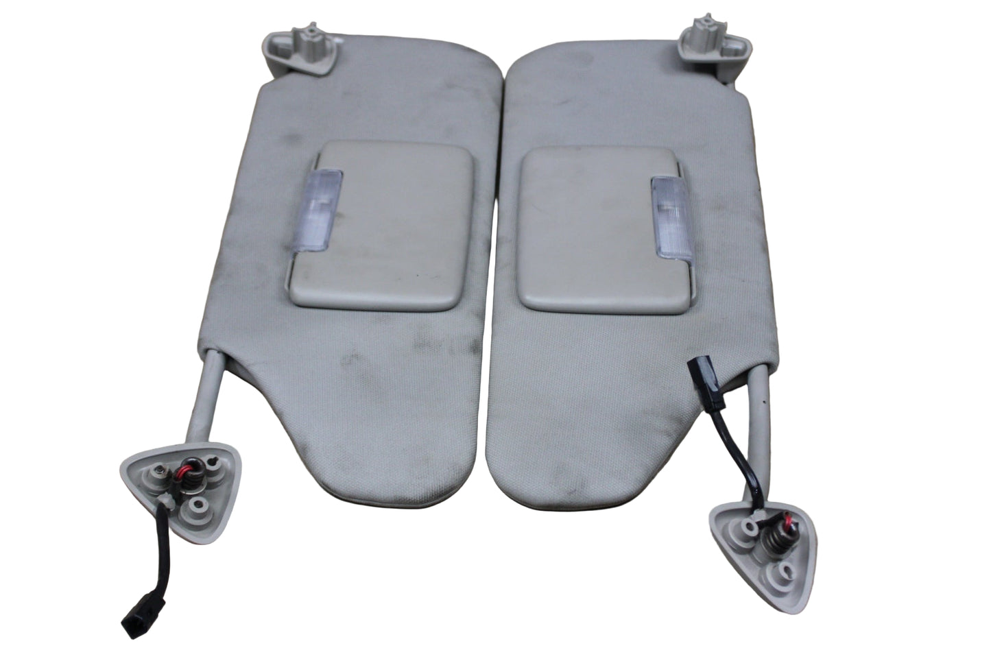 05-07 Dodge Charger Chrysler 300 Front RH LH Extendable Sun Visor Set Pair OEM