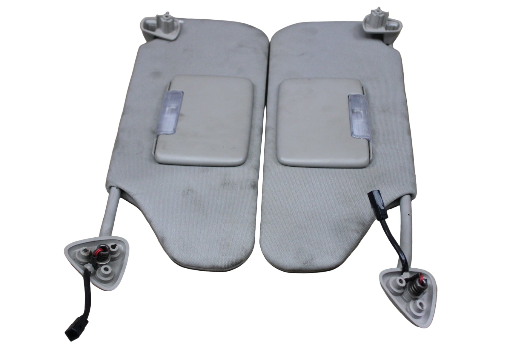 05-07 Dodge Charger Chrysler 300 Front RH LH Extendable Sun Visor Set Pair OEM