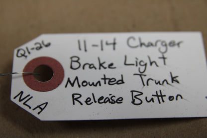 11-14 Dodge Charger 300 Brake Light Mounted Trunk Release Button 68087978AC OEM