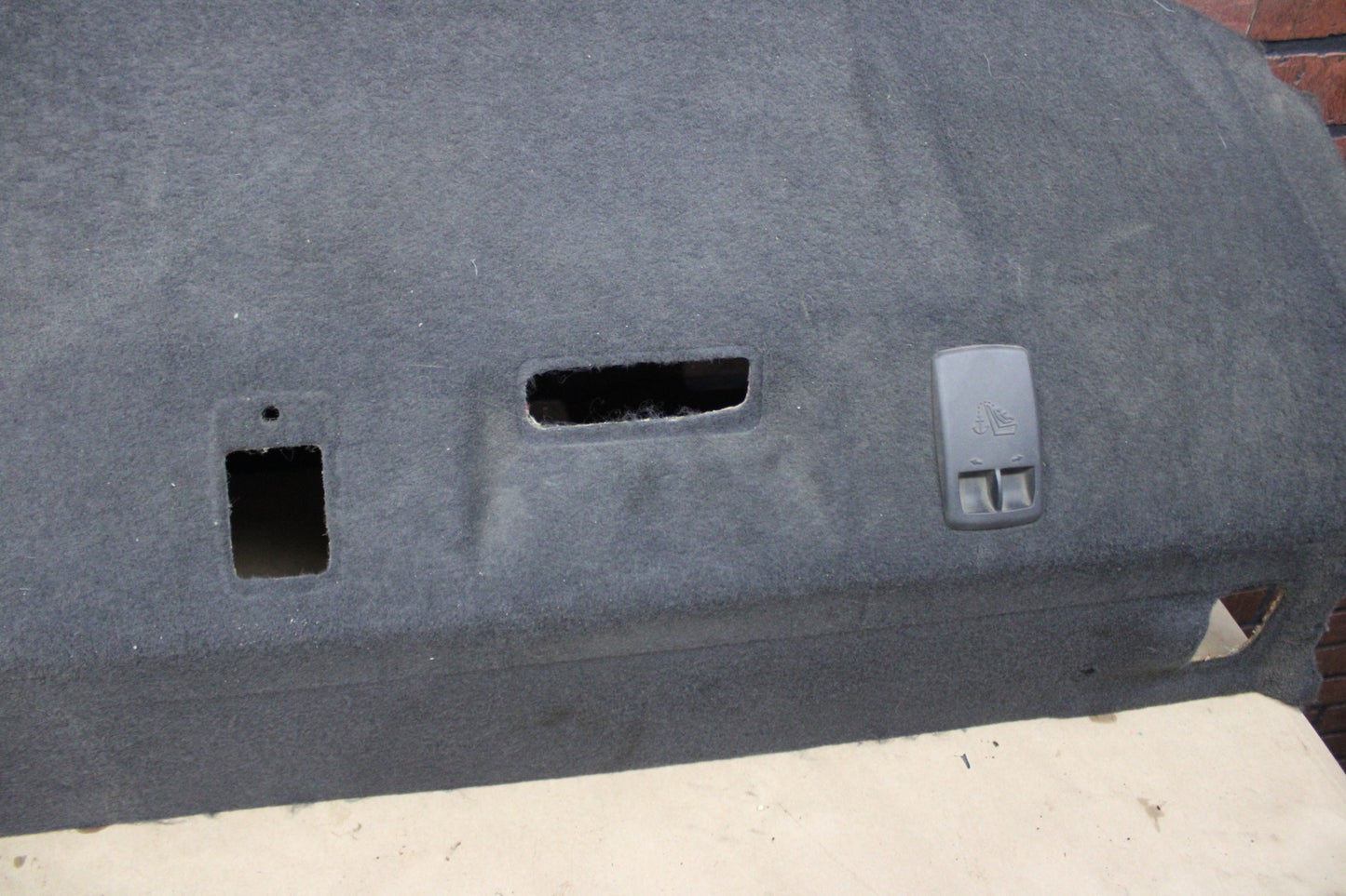 2006-2010 Dodge Charger Rear Trunk Deck Lid Trim Panel OEM 0YK06XDVAD