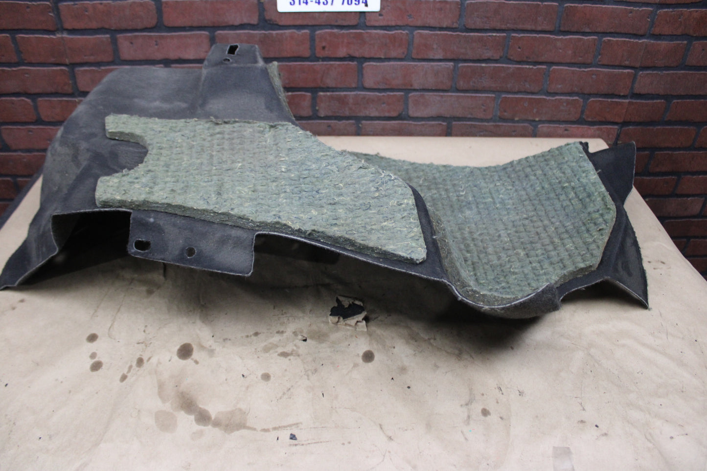 2006-2010 Dodge Charger Driver LH Side Trunk Luggage Compartment Carpet Liner
