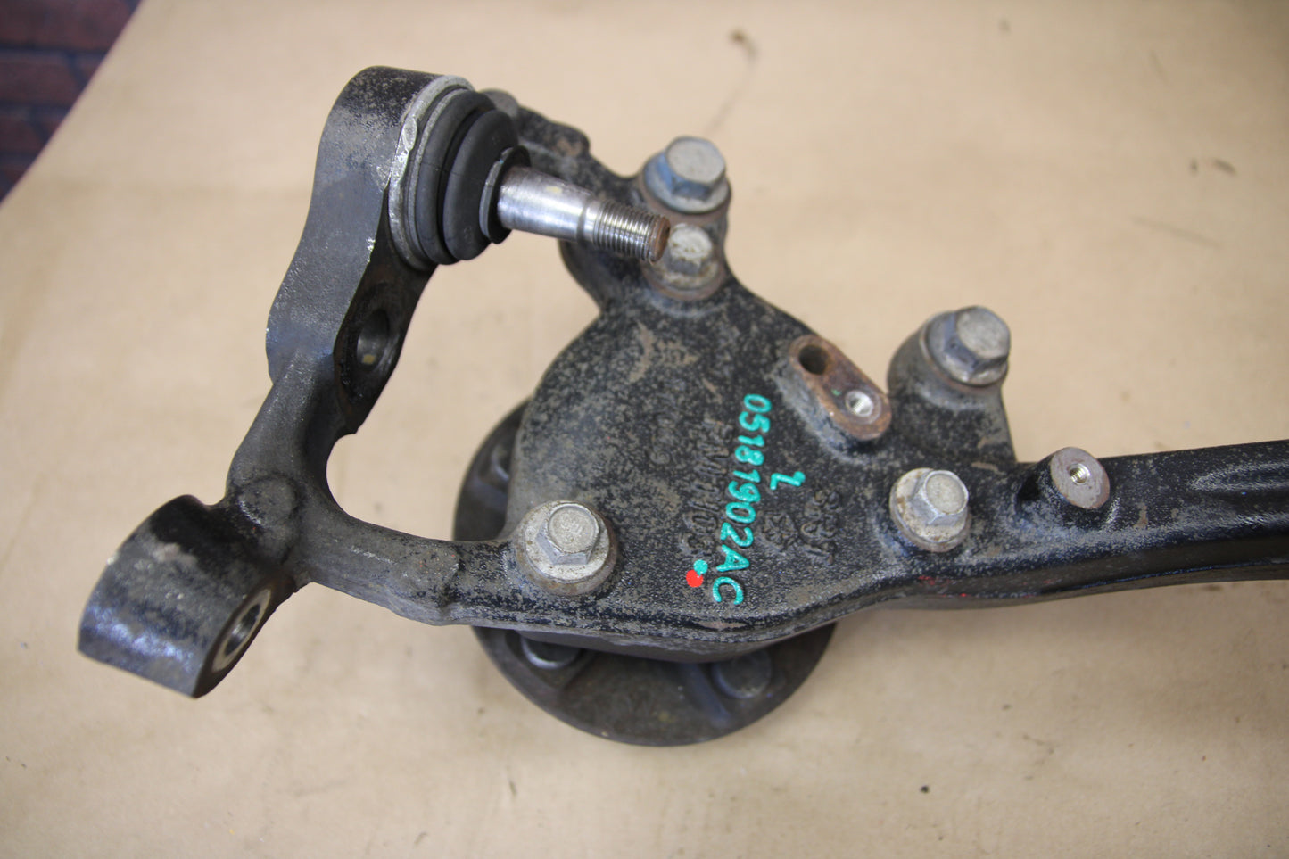 15-23 Dodge Challenger Charger SRT 6.4L Front LH Suspension Spindle 05181902AC