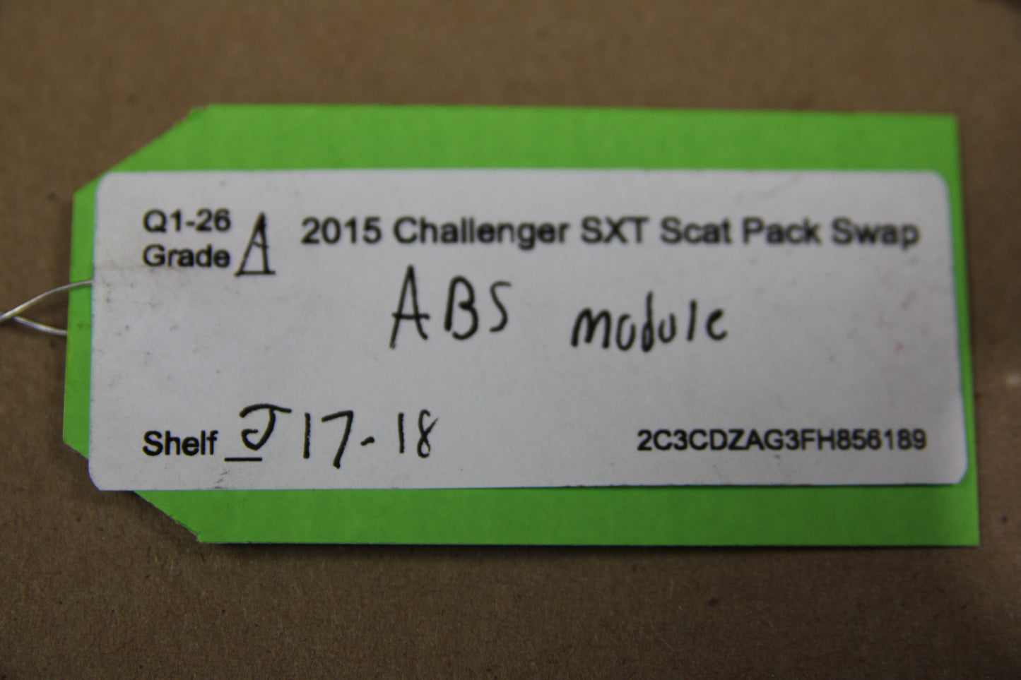 2015-2023 Dodge Challenger Charger SRT ABS Anti Lock Brake Module 68290444AA OEM