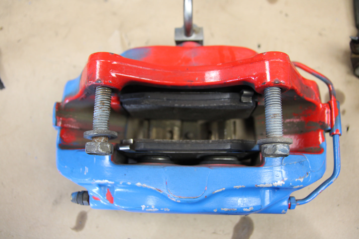 15-23 Dodge Challenger Charger 6 Piston Brembo Brake Calipers Set Painted BLUE