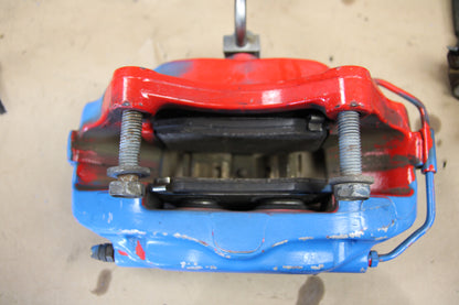 15-23 Dodge Challenger Charger 6 Piston Brembo Brake Calipers Set Painted BLUE