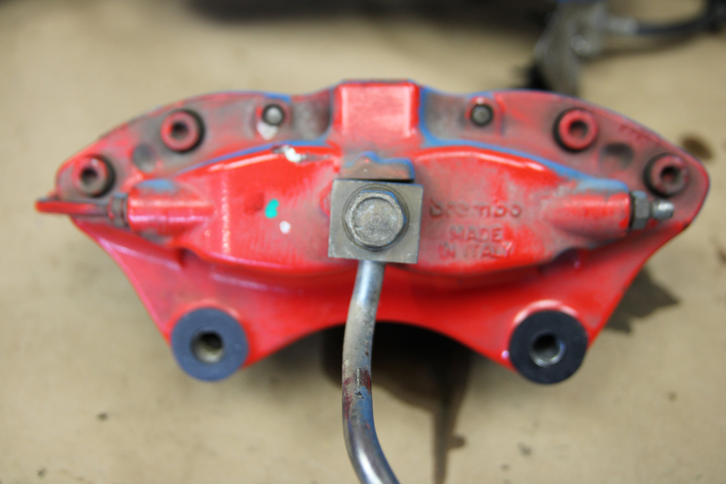 15-23 Dodge Challenger Charger 6 Piston Brembo Brake Calipers Set Painted BLUE