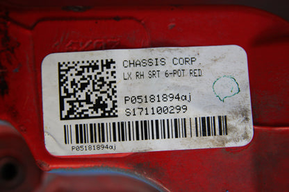 15-23 Dodge Challenger Charger 6 Piston Brembo Brake Calipers Set Painted BLUE