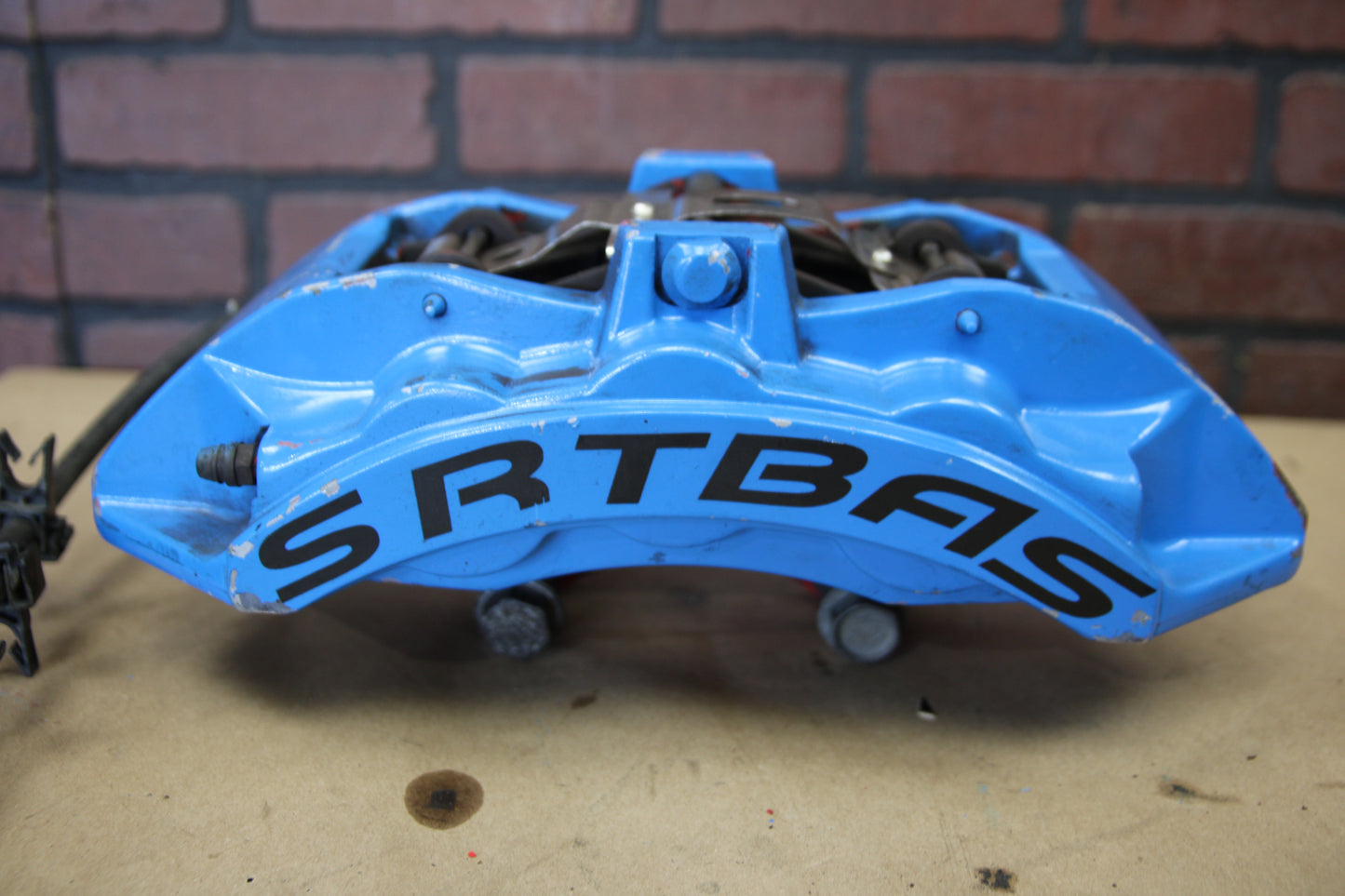 15-23 Dodge Challenger Charger 6 Piston Brembo Brake Calipers Set Painted BLUE