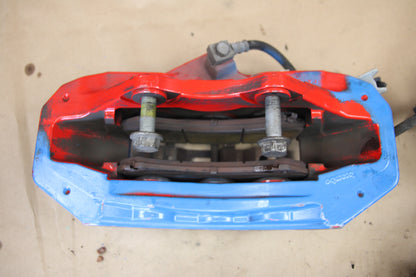 15-23 Dodge Challenger Charger 6 Piston Brembo Brake Calipers Set Painted BLUE