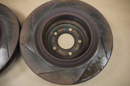 05-20 Dodge Challenger Charger Magnum 300 Slotted Rear Rotor Set 5290538AE OEM