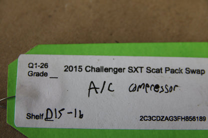 2014-2024 Mopar Ram Dodge Chrysler A/C AC Air Conditioning Compressor 68158259AE