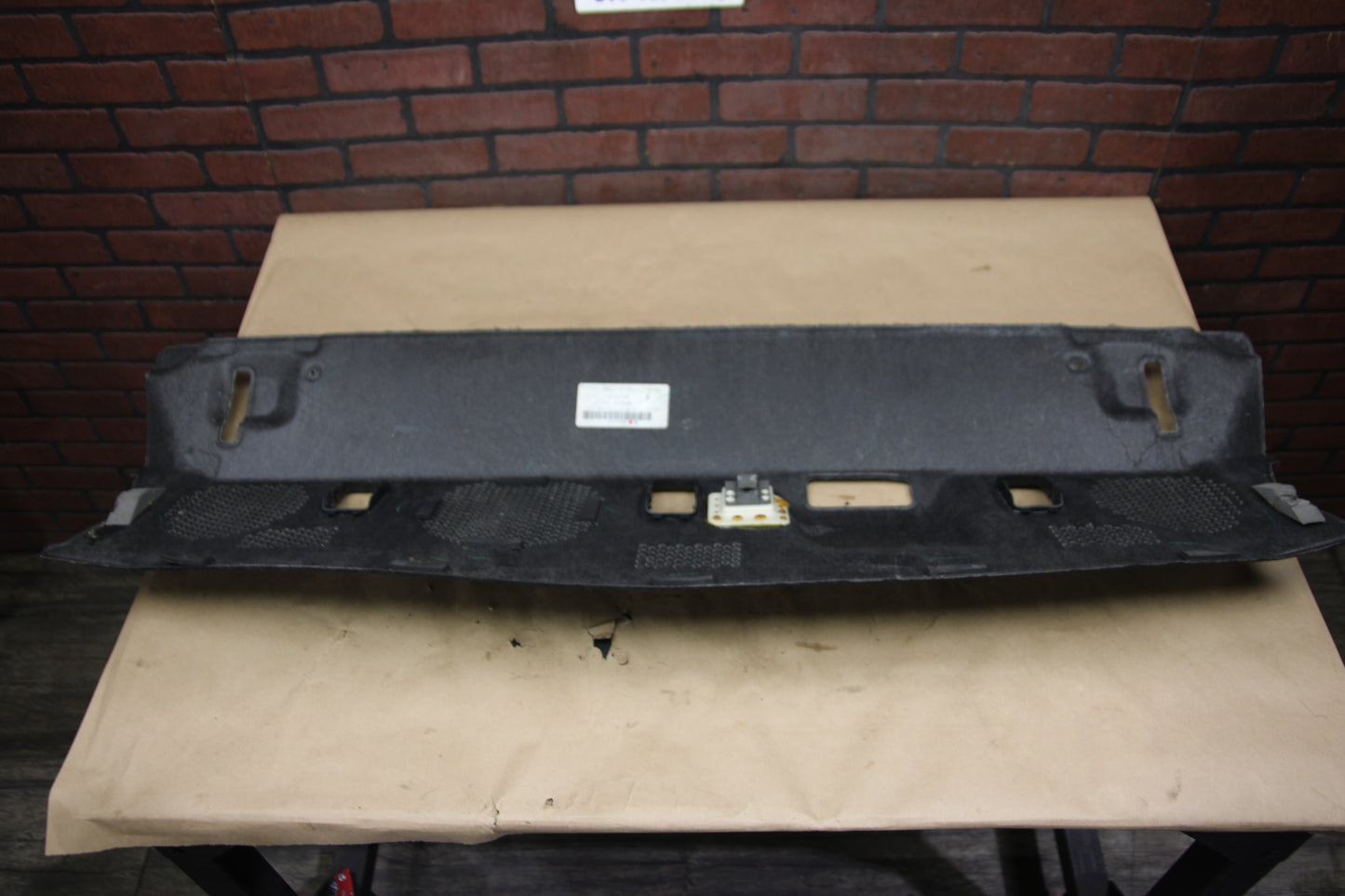 15-23 CHALLENGER REAR DECK SHELF PACKAGE TRAY TRIM PANEL COVER OEM 1ZA12DX9AC