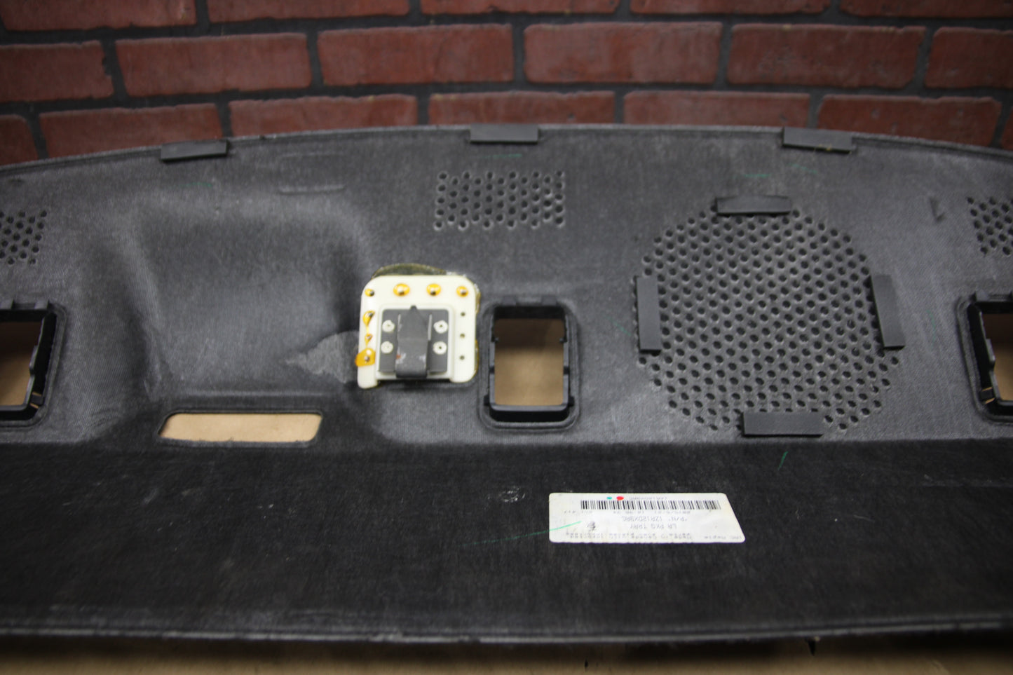 15-23 CHALLENGER REAR DECK SHELF PACKAGE TRAY TRIM PANEL COVER OEM 1ZA12DX9AC