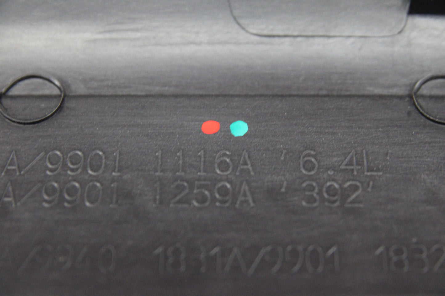 15-22 Dodge Challenger Charger 6.4L "Powered by SRT" Engine Cover Set 05038380ag