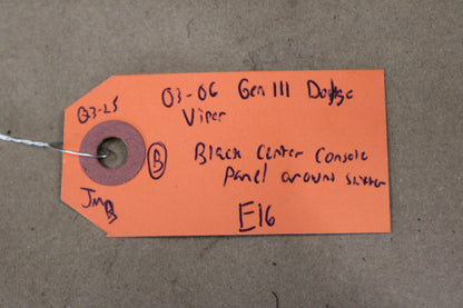 2003-2008 Dodge Viper Manual Handbrake Shifter Center Console Handbrake Bezel