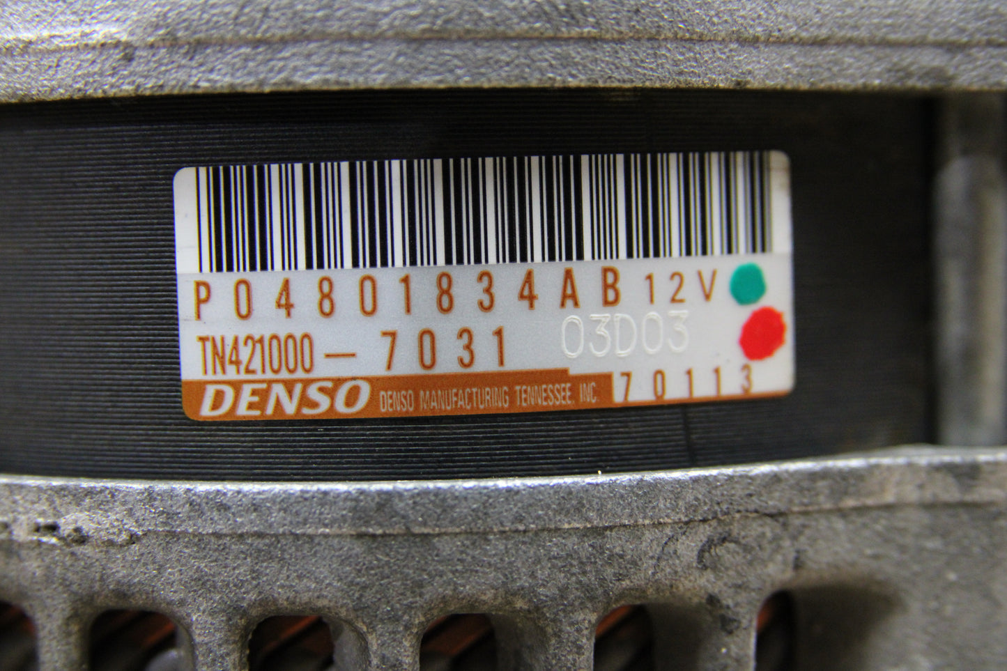 2011-2026 Mopar Challenger Charger Durango Jeep GC 300 Alternator 04801834AB 47k