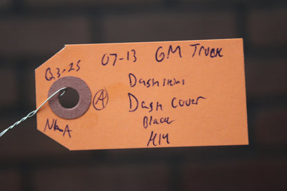 07-14 Dash Cover Tahoe Suburban Yukon Avalanche Silverado LTZ Sierra SLT Denali