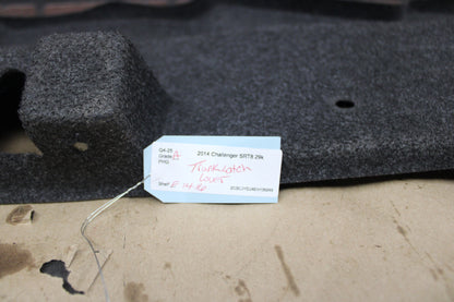 2009-2023 DODGE CHALLENGER SRT8 OEM TRUNK LATCH LOCK CARPET MAT LINER COVER OEM
