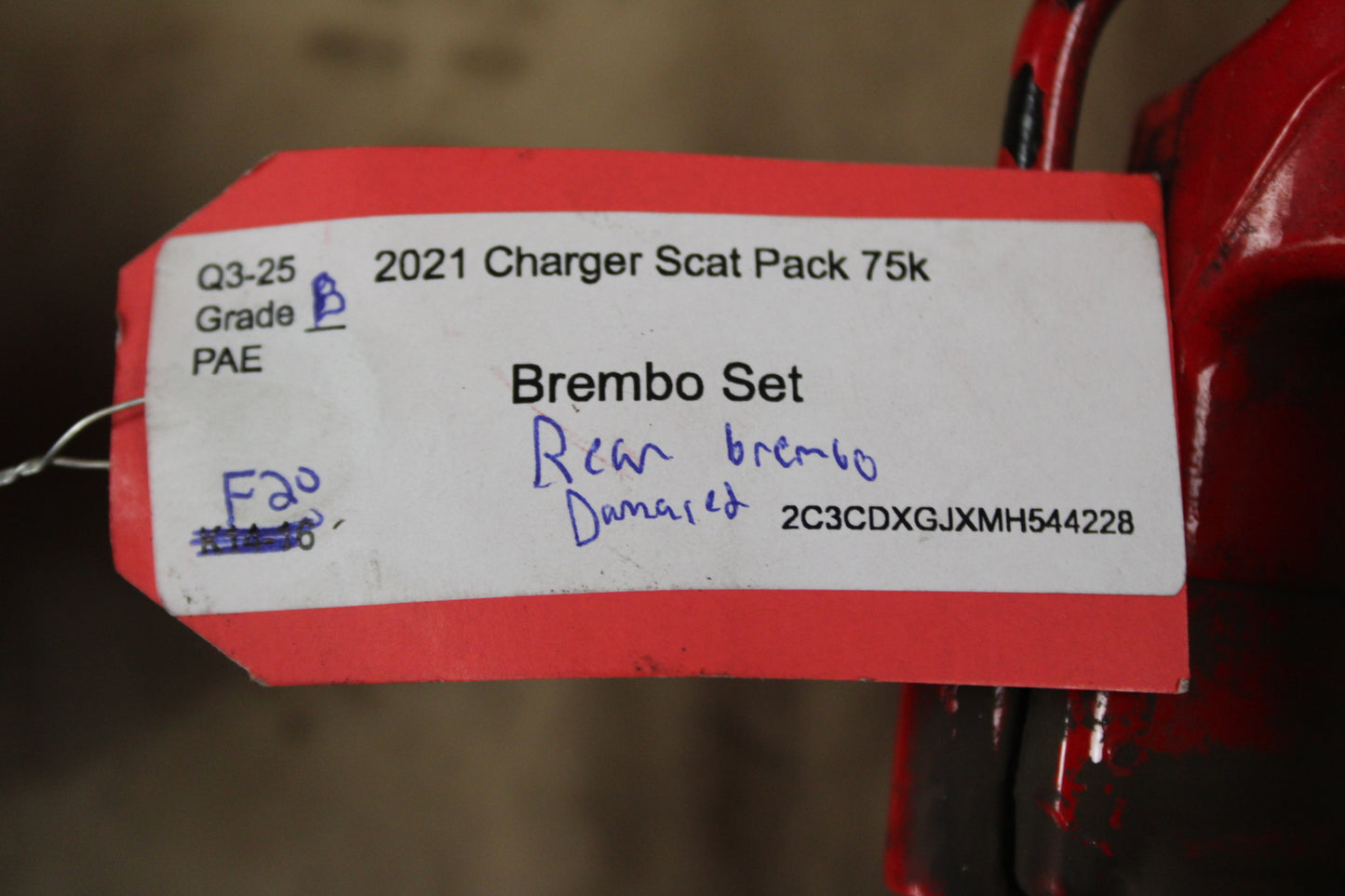 2008-2023 Dodge Challenger Charger Brembo 4 Piston GT SRT Scat Big Brake Kit Set