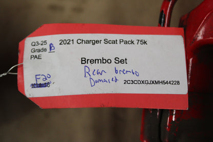 2008-2023 Dodge Challenger Charger Brembo 4 Piston GT SRT Scat Big Brake Kit Set