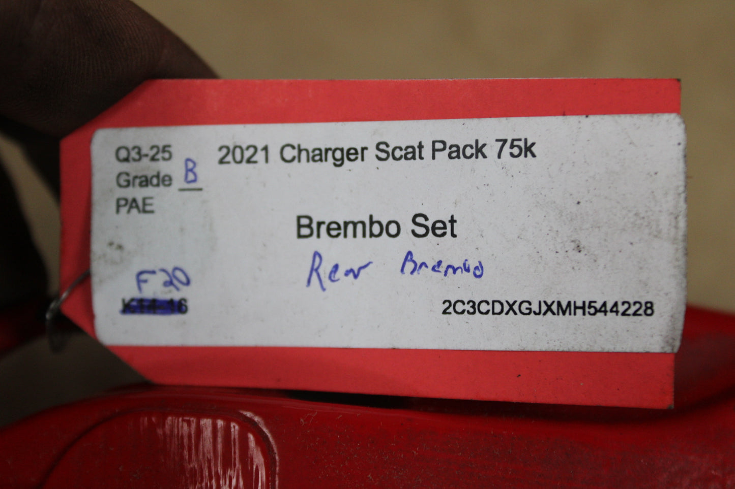 2008-2023 Dodge Challenger Charger Brembo 4 Piston GT SRT Scat Big Brake Kit Set
