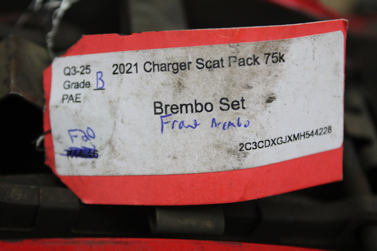 2008-2023 Dodge Challenger Charger Brembo 4 Piston GT SRT Scat Big Brake Kit Set