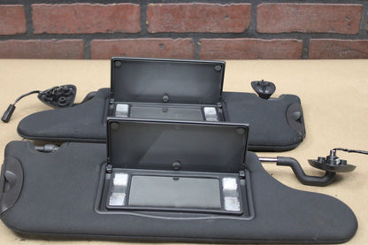 2008-2014 Dodge Challenger SRT8 Left Right Sun Visor Assembly Set Pair OEM