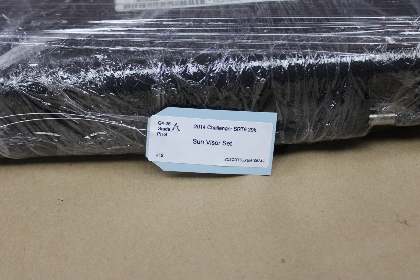 2008-2014 Dodge Challenger SRT8 Left Right Sun Visor Assembly Set Pair OEM