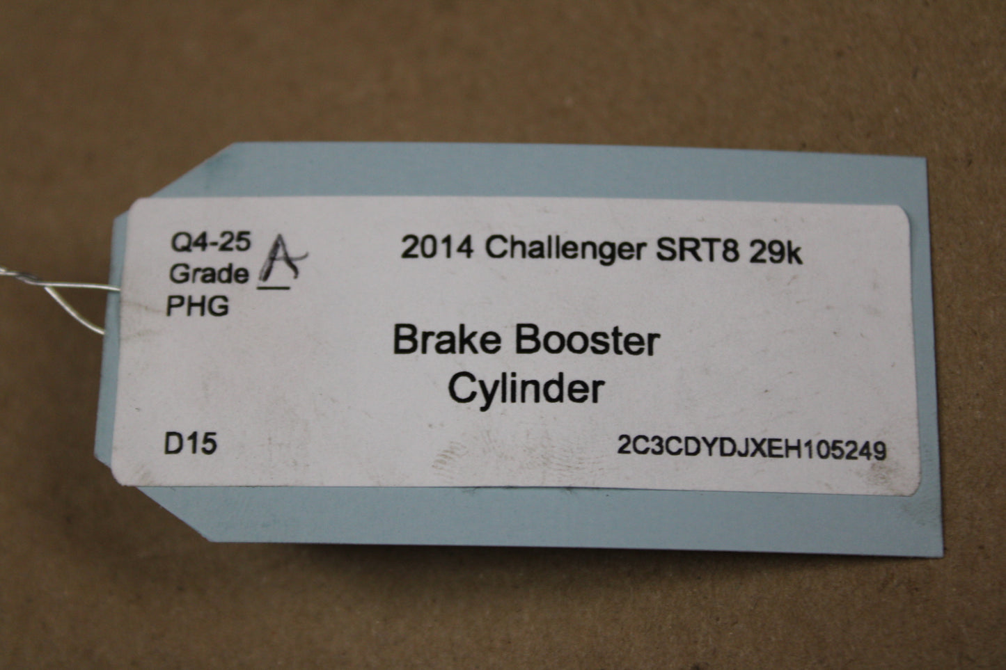 2011-2014 Dodge Challenger SRT8 Power Brake Booster Master Cylinder 04581645AB